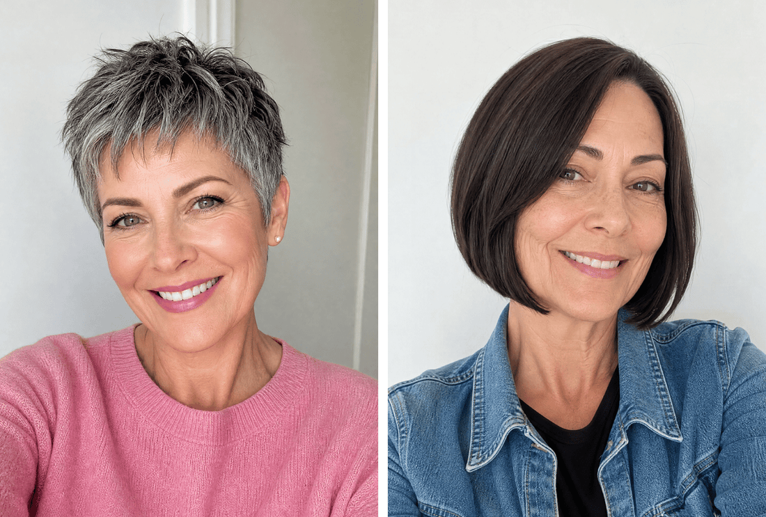 25+ Trendy Modern Short Hairstyles for Women Over 50