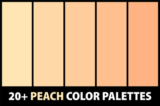 20+ Best Peach Color Palettes for 2024 (Colors That Go With Peach)