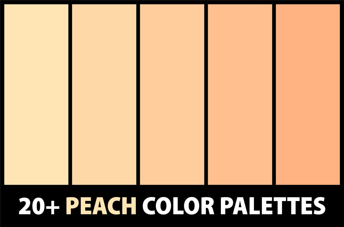 Bot Peach Color 20+ Best Peach Color Palettes (Colors That Go With Peach) – CreativeBooster