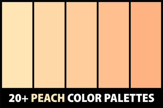 20+ Best Peach Color Palettes (Colors That Go With Peach)