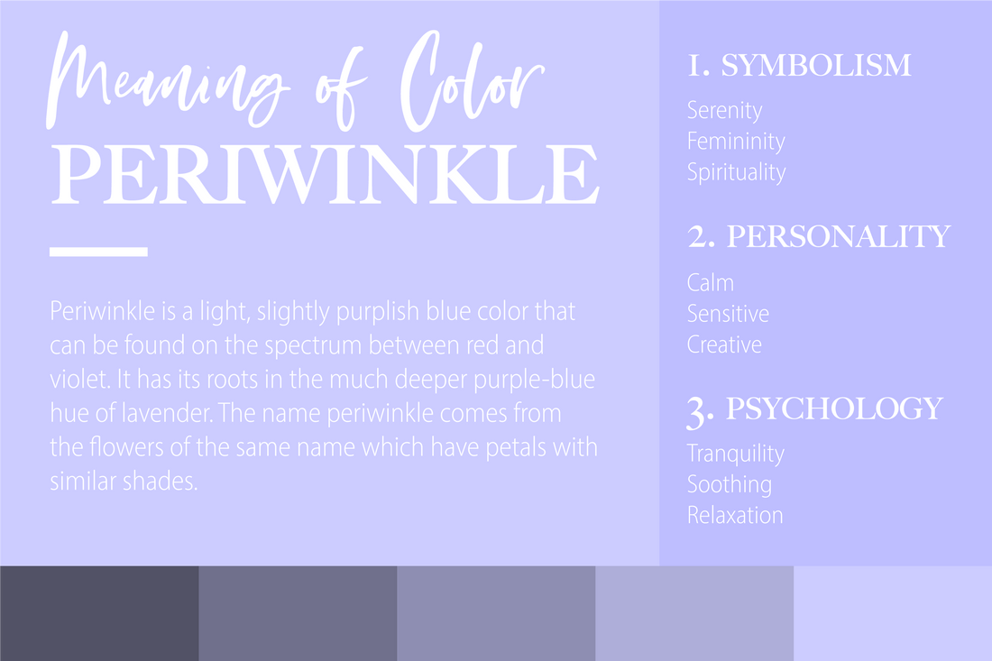 Periwinkle Color Meaning: What is the Meaning of the Color Periwinkle?