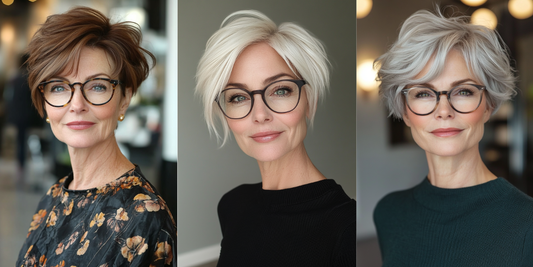 19 Stylish Pixie Haircuts For Women Over 60 With Glasses