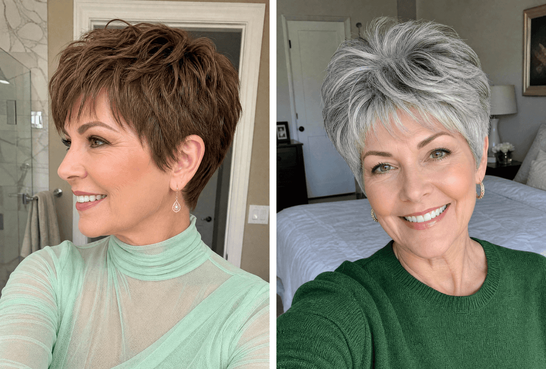 21 Chic Pixie Hairstyles For Women Over 60