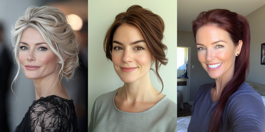 23 Age-defying Pulled Back Hairstyles for Women Over 40