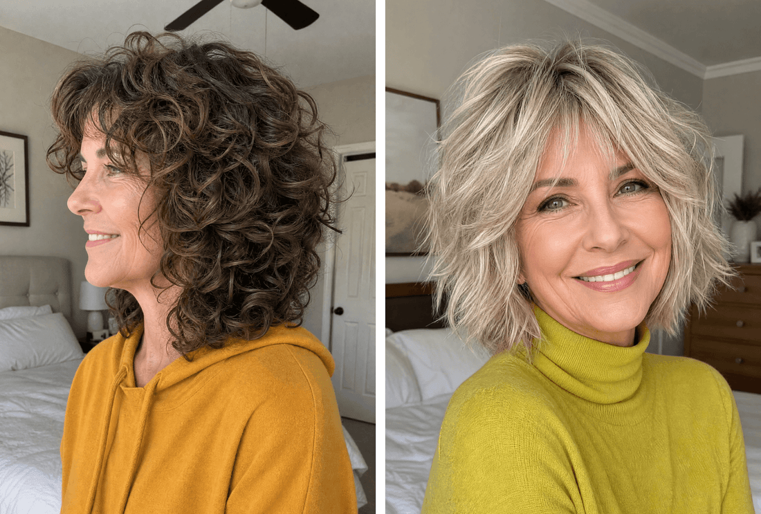 27 Chic Shaggy Hairstyles For Women Over 50