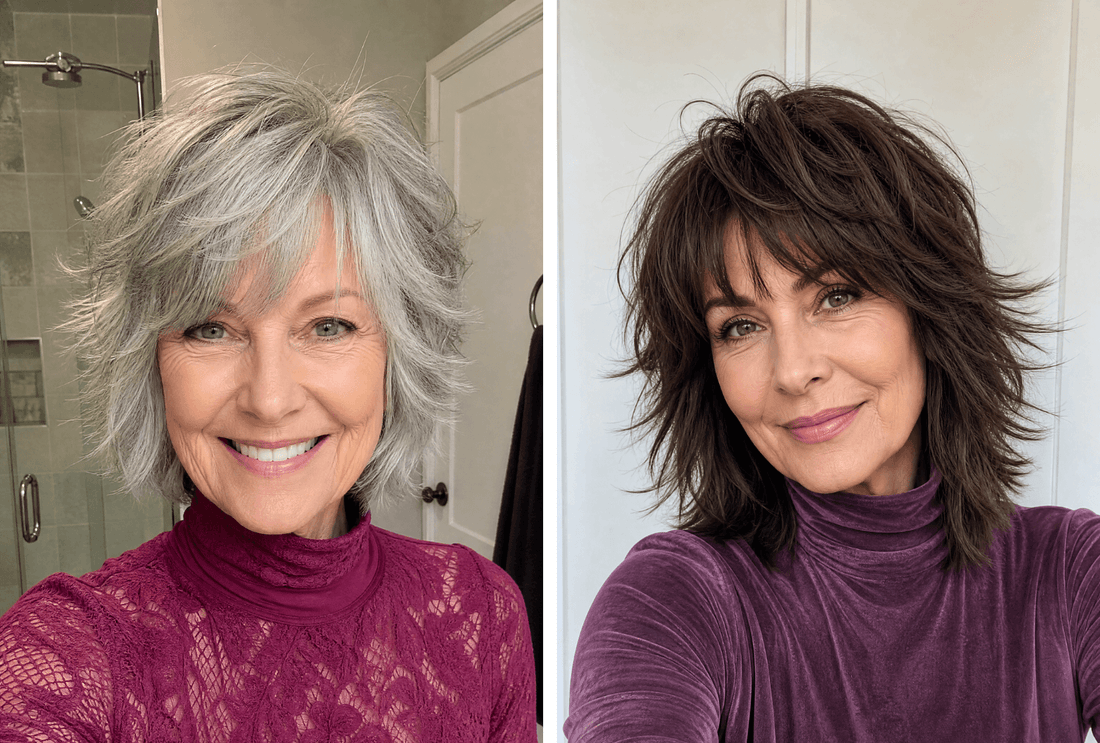 23 Must-See Shaggy Hairstyles For Women Over 60