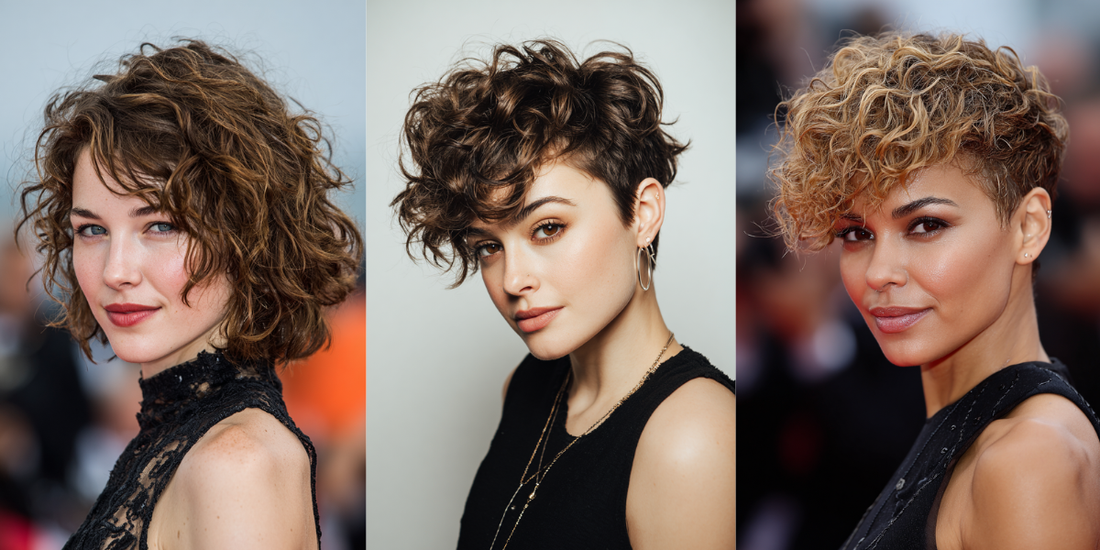 24 Stunning Short Asymmetrical Curly Haircuts