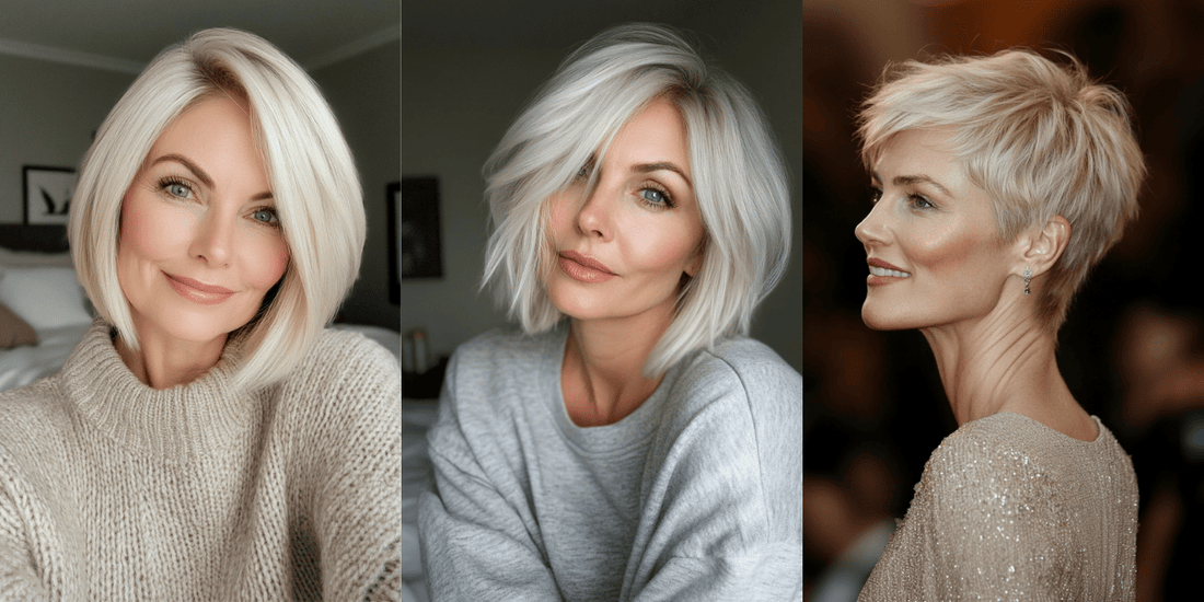 25+ Elegant Short Blonde Haircuts for Older Women to Brighten Your Style in 2025