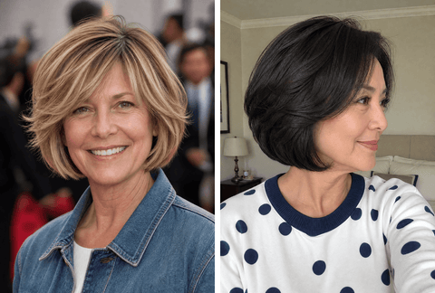 26 Gorgeous Short Bob Hairstyles For Women Over 50