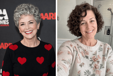 27 Refreshing Short Curly Hairstyles For Older Women