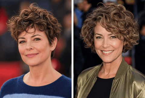 27 Stunning Short Curly Hairstyles for Women Over 40