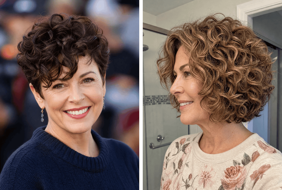 27 Stunning Short Curly Hairstyles for Women Over 50