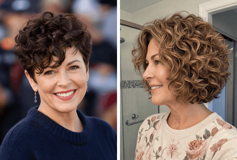 27 Stunning Short Curly Hairstyles for Women Over 50