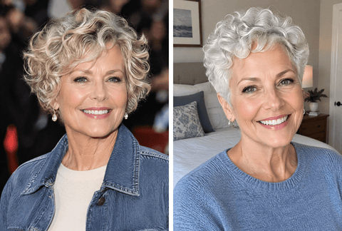 24 Refreshing Short Curly Hairstyles For Women Over 60