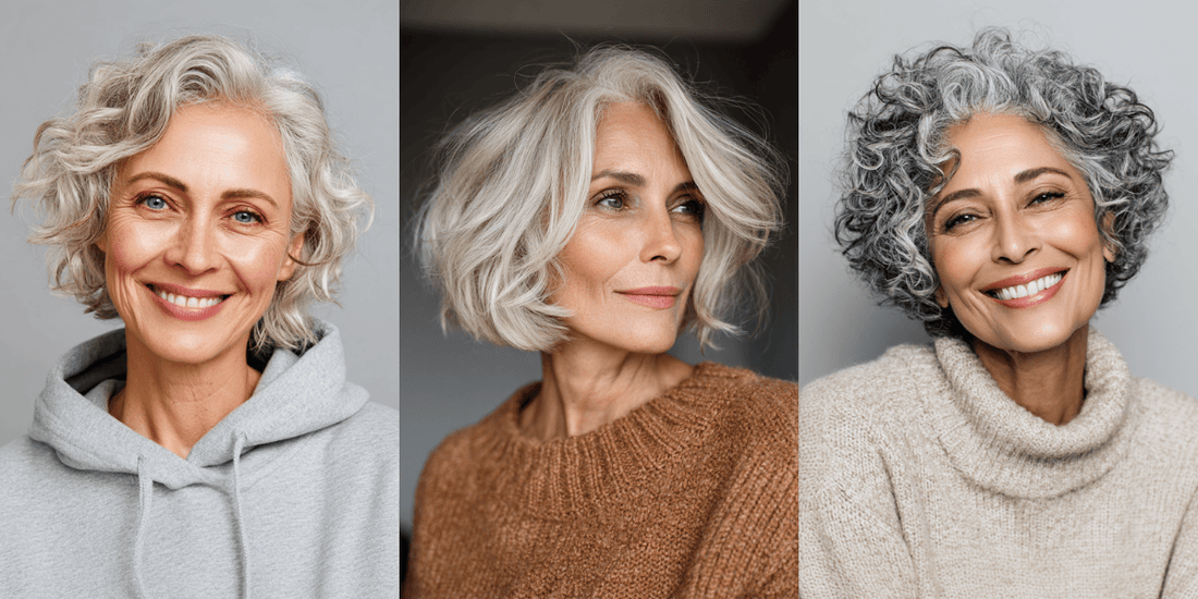 27 Fresh Short Haircuts for Women Over 60 with Thick Wavy Hair 2025