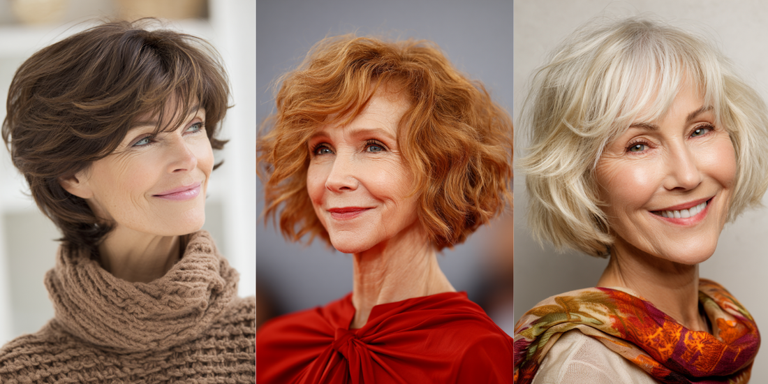 19 Stylish Short Haircuts for Women Over 60