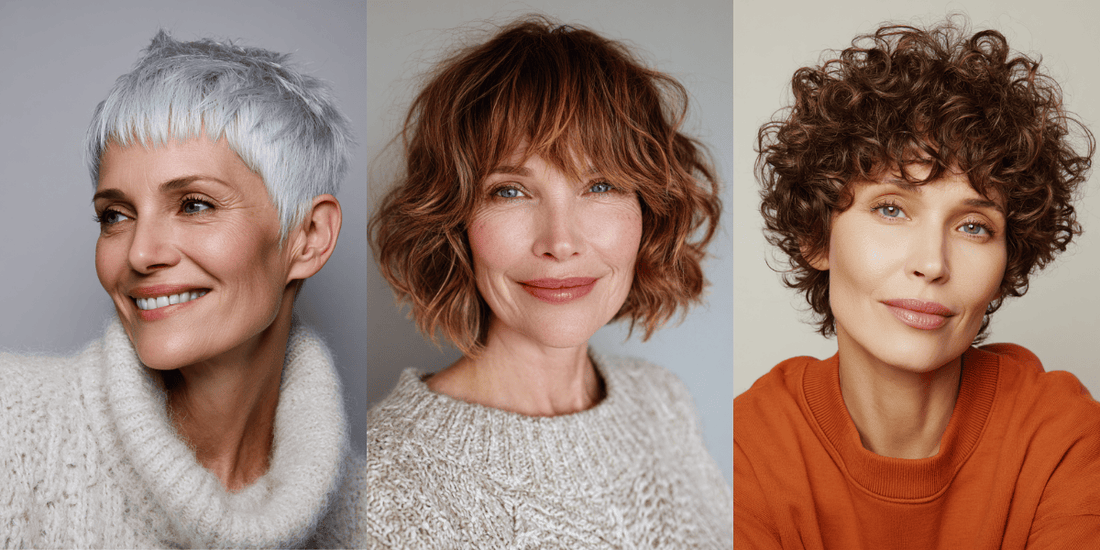 25+ Fresh Short Hairstyles for Older Women with Bangs 2025