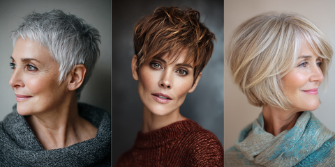 19 Stylish Short Hairstyles For Older Women With Fine Hair