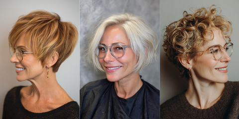 18 Refreshing Short Hairstyles for Older Women with Glasses 2026