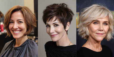21 Chic Short Hairstyles for Women Over 50 with Fine Hair