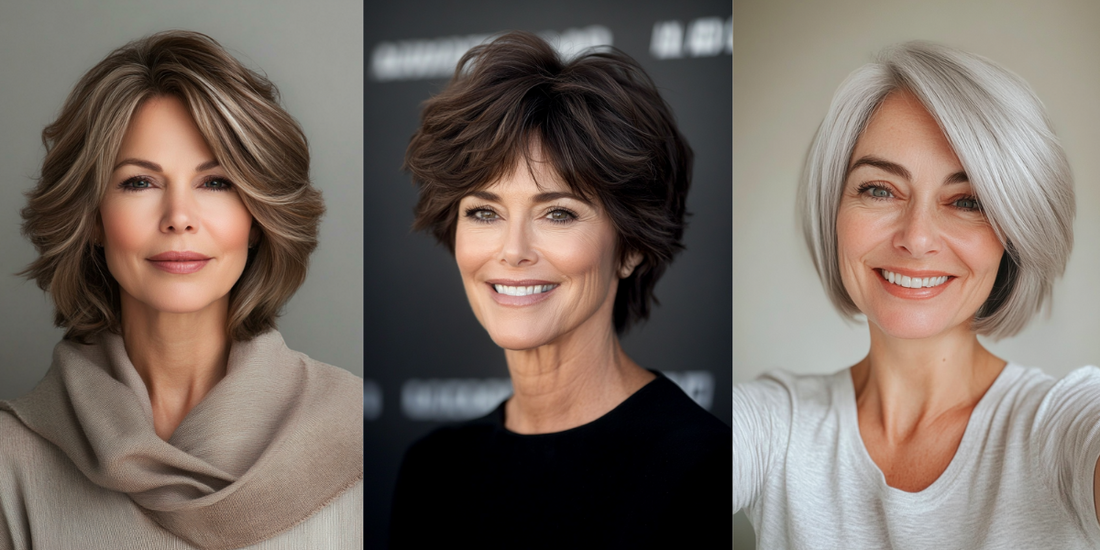 24 Stunning Short Hairstyles for Women Over 50 with Fine Hair