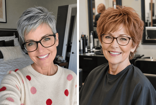 27 Trendy Short Hairstyles for Women Over 50 with Glasses