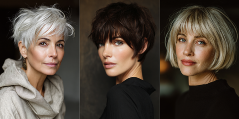 21 Chic Short Hairstyles for Women Over 50 with Thick Hair