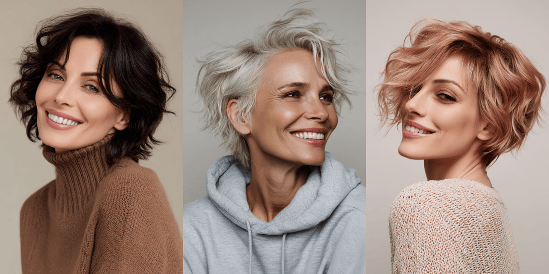 25+ Age-defying Short Hairstyles for Women Over 50 with Wavy Hair 2025