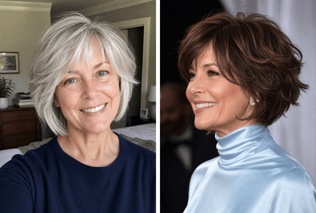 27 Chic Short Layered Bob Hairstyles For Older Women