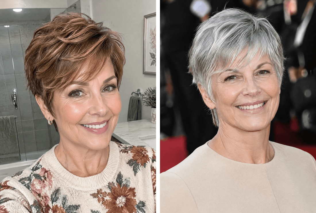 27 Chic Short Layered Hairstyles For Older Women