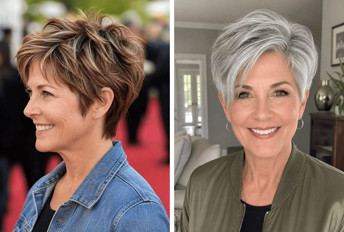 27 Age-defying Short Pixie Hairstyles for Women Over 60