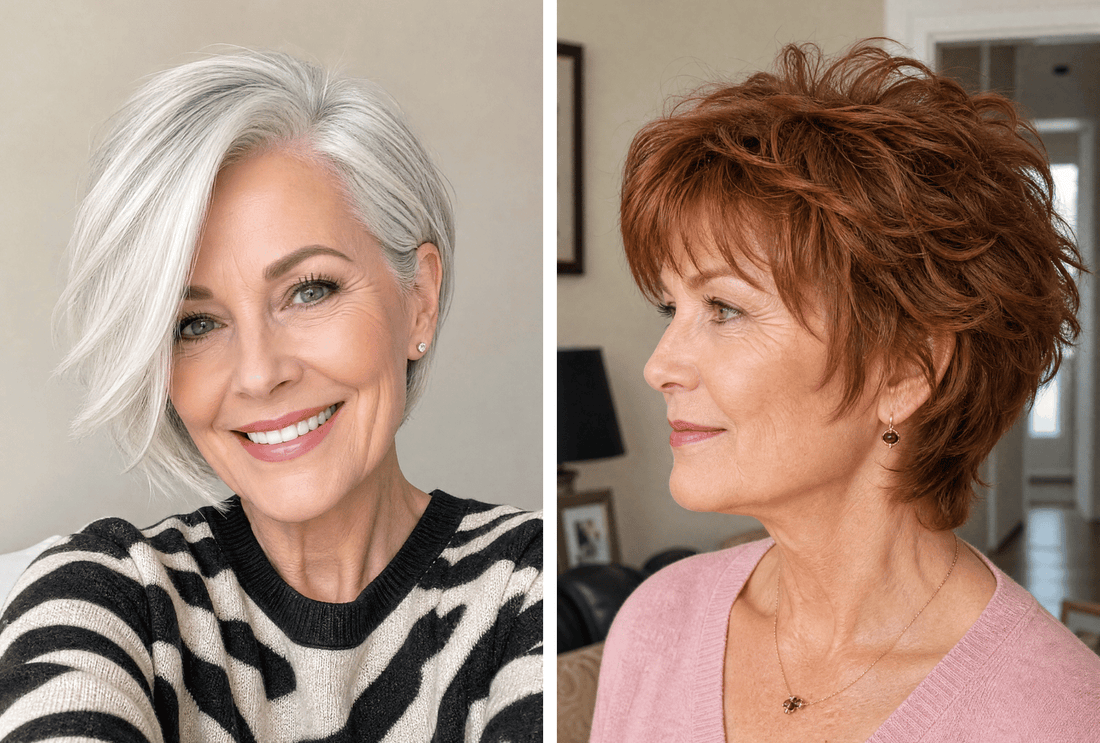 27 Trendy Short Sassy Hairstyles for Older Women
