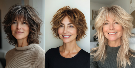 23 Stunning Short Shag Haircuts for Women Over 60