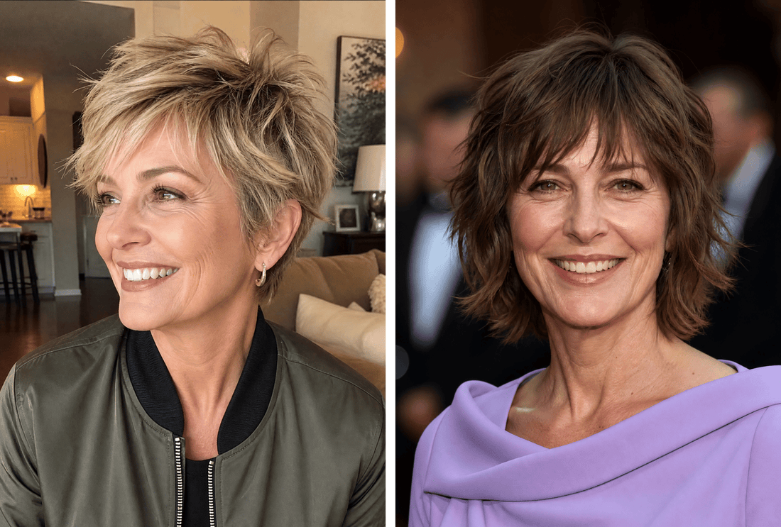 25+ Must-See Short Shag Hairstyles for Women Over 50