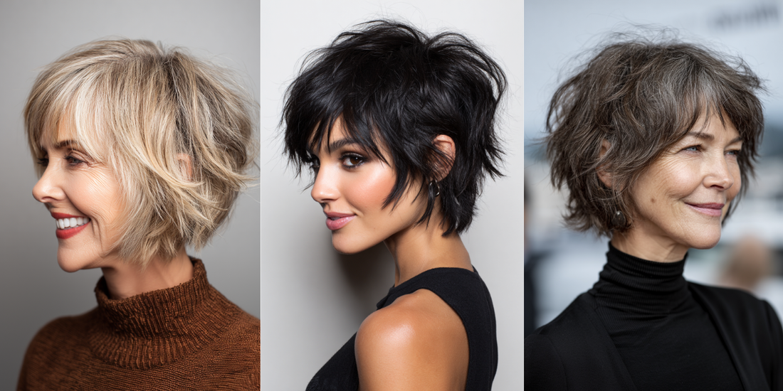 21 Stunning Short Shaggy Haircuts with Choppy Layers for Older Women 2026