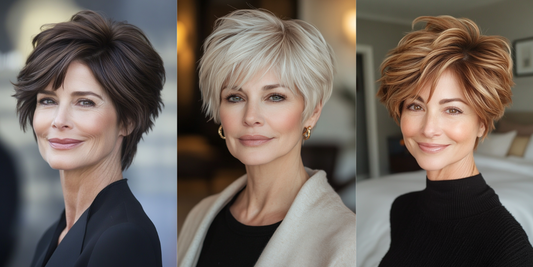 23 Stunning Short Stacked Haircuts for Women Over 50