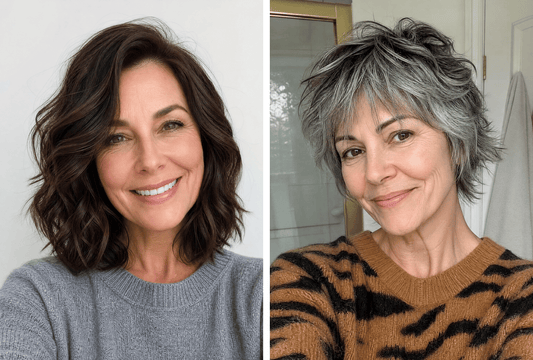 27 Fresh Short to Medium Hairstyles for Women Over 50