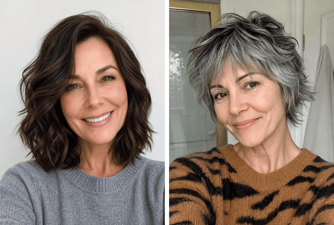 27 Fresh Short to Medium Hairstyles for Women Over 50
