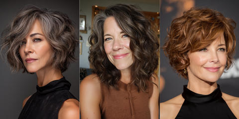 23 Stunning Short Wavy Haircuts for Older Women