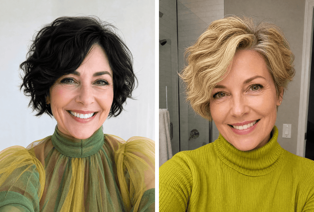 27 Gorgeous Short Wavy Hairstyles For Women Over 50