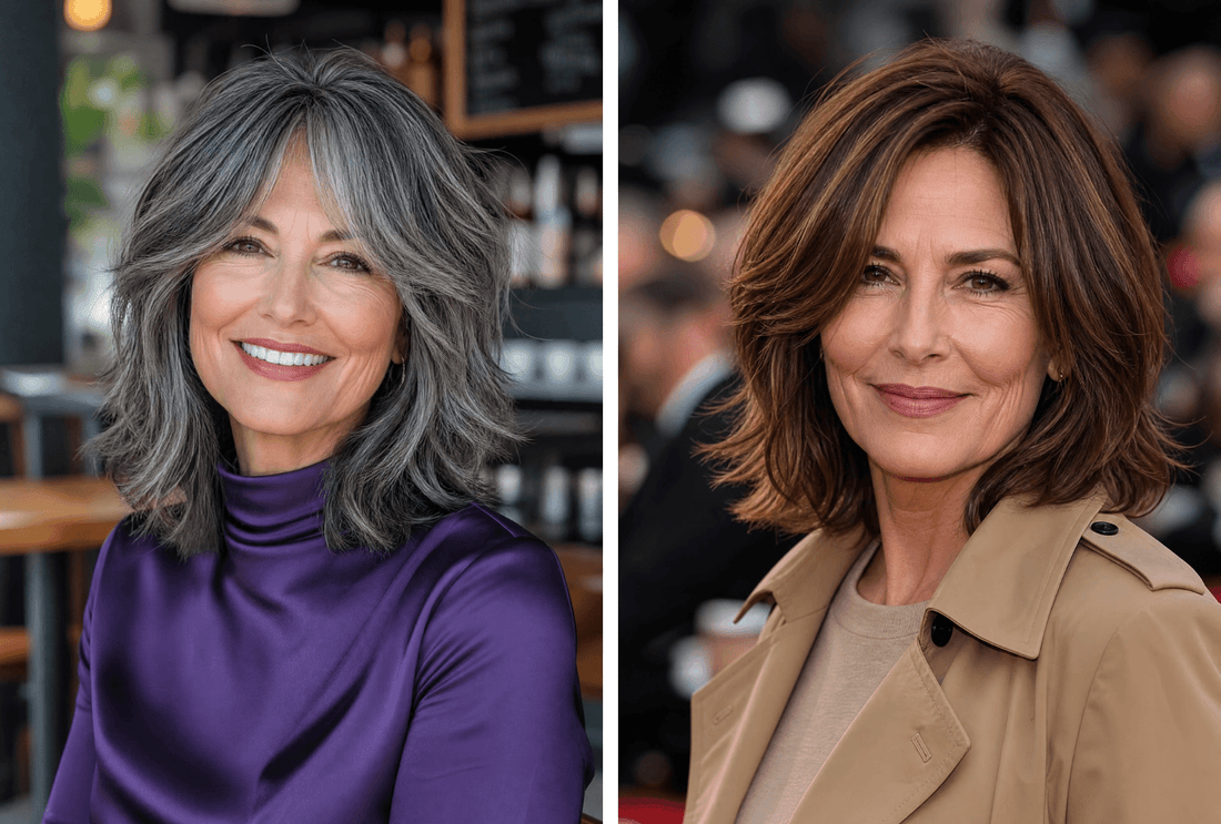 27 Refreshing Shoulder Length Hairstyles For Older Women That Add Soft Volume