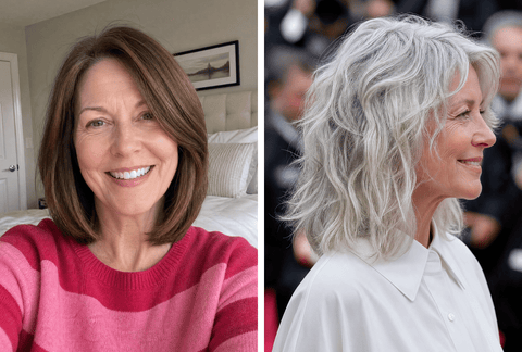 27 Fresh Shoulder Length Hairstyles for Older Women