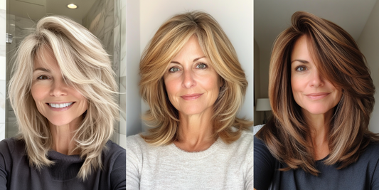 21 Stunning Shoulder Length Layered Haircuts for Older Women