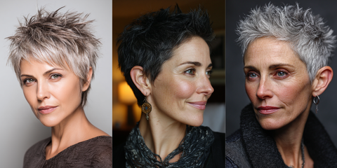 23 Stunning Spiky Haircuts for Women Over 50 2025