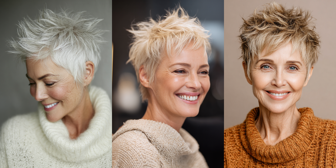 27 Stylish Spiky Haircuts for Women Over 60 in 2026