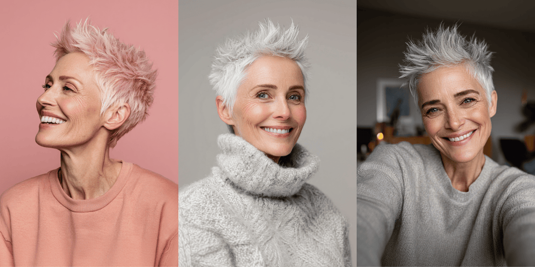 27 Stunning Spiky Hairstyles for Older Women 2025