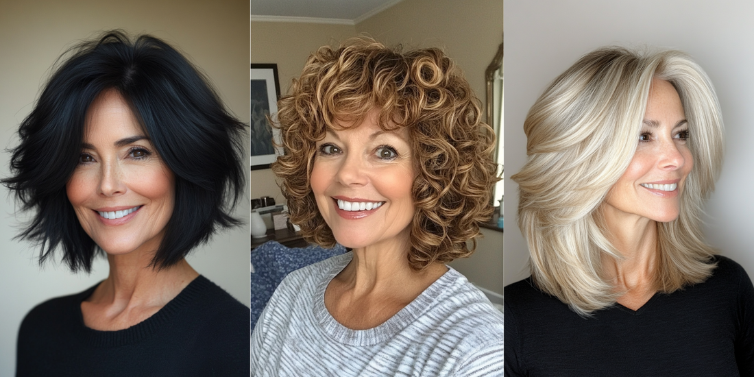 23 Stunning Stacked Haircuts for Older Women 2025