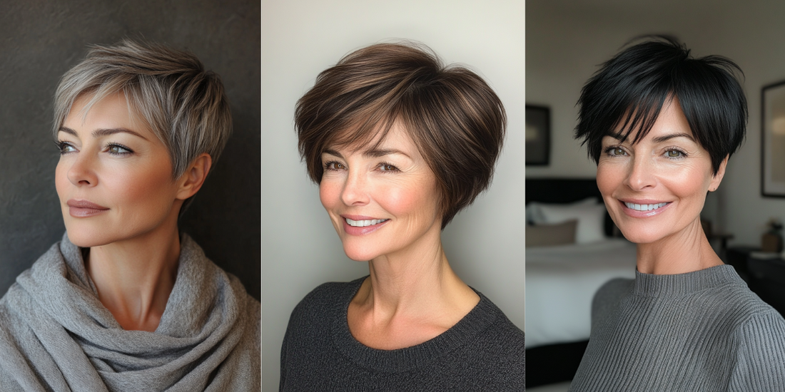 24 Stunning Super Short Haircuts for Older Women 2025