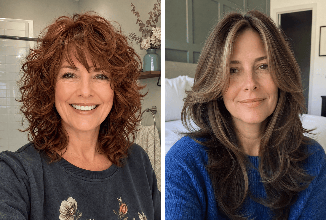 27 Fresh Textured Hairstyles for Women Over 40