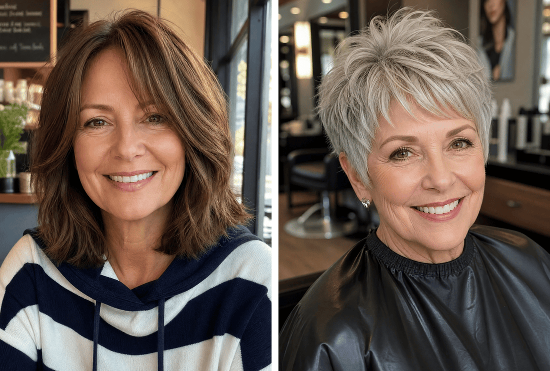 27 Fresh Textured Hairstyles for Women Over 60